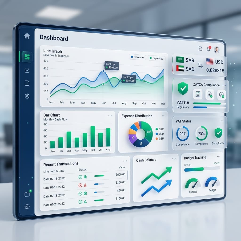Accounting & Finance Mockup